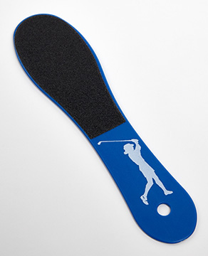 SILHOUETTE LADY GOLFER FOOT FILE