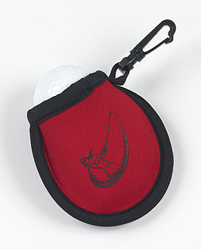 SWINGING LADY GOLF BALL CLEANING POUCH