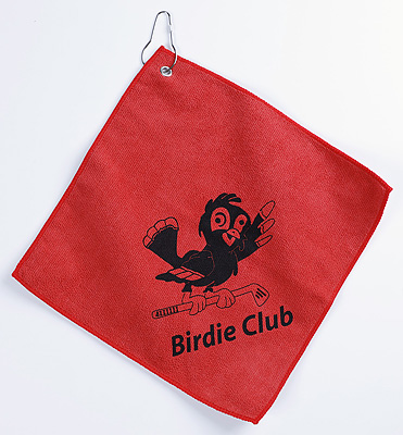 BIRDIE CLUB MICROFIBER TOWEL