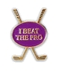 I BEAT THE PRO PIN - PURPLE